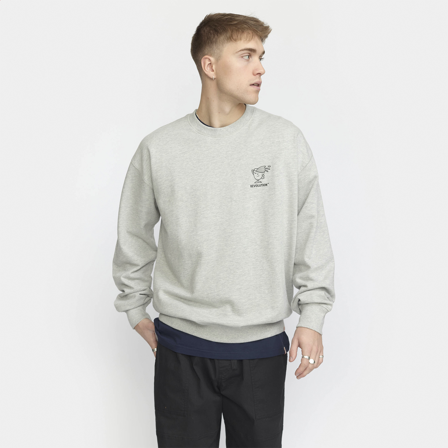 Printed Crewneck